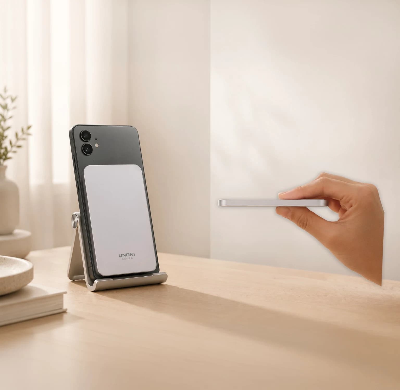 Ultra Slim MagSafe Power Bank - White MP-06