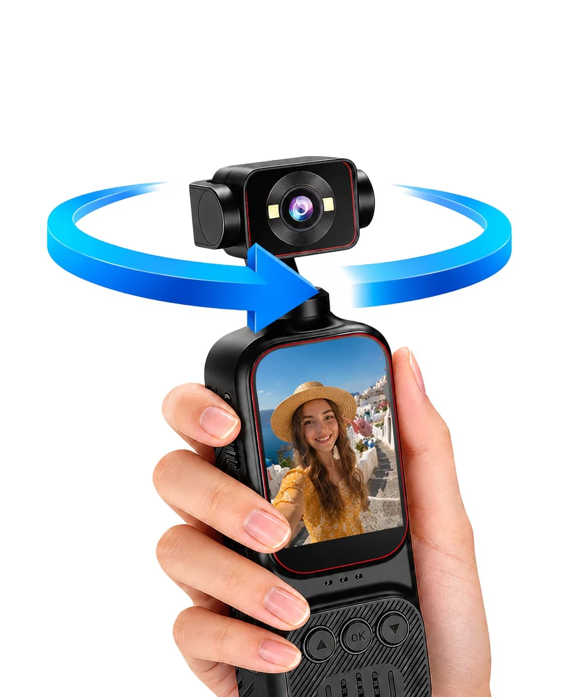 UNOKI C9 Pocket Gimbal Camera
