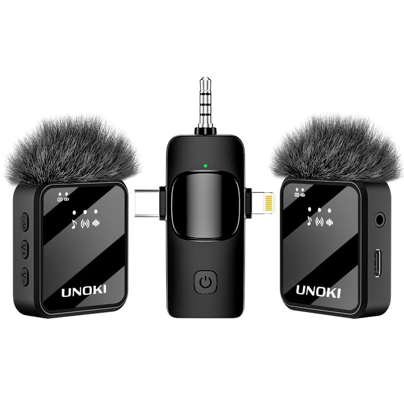 UNOKI YM-90 Wireless Lavalier Microphone